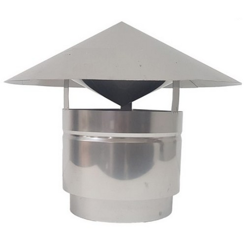 스텐 연통 역풍방지 삿갓 (125mm)_이미지