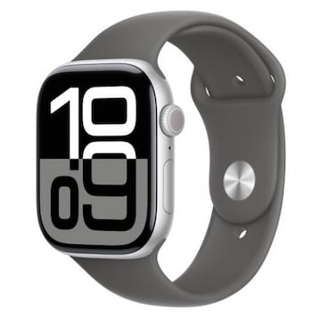 APPLE 워치 시리즈10 42mm 실버 알루미늄 (스포츠밴드)