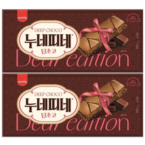 SPC삼립 누네띠네 딥초코 120g (2개)