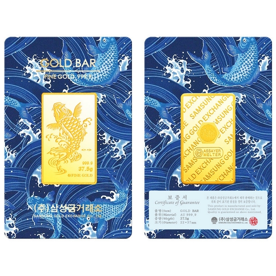 삼성금거래소 황금잉어 골드바 37.5g (1개)_이미지
