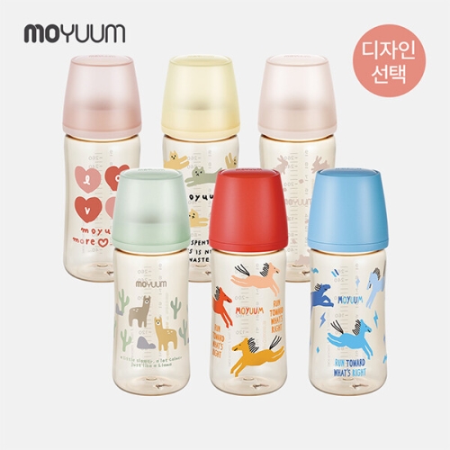 모윰 3세대 PPSU 노꼭지 올인원 베이직 젖병 270ml (1개)_이미지