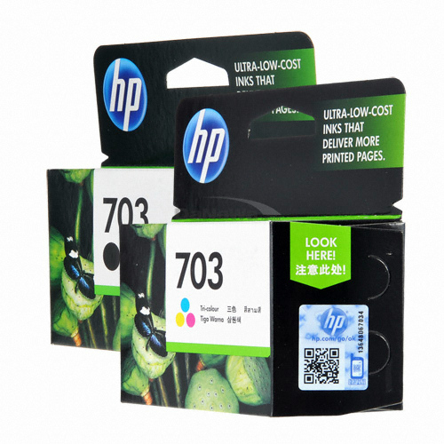HP 정품 703 (CD887AA 2개, CD888AA 2개) 세트