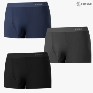 좋은사람들 보디가드 남자심리스드로즈 무봉제 스판 사각팬티 즈로즈 3종839504_이미지