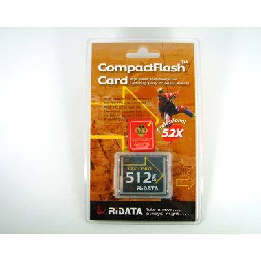 RiDATA CF 52X AZA (512MB)
