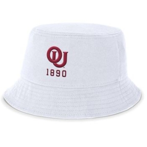  나이키 1073855 미국 칼리지 캡모자 Oklahoma Sooners Legacy Apex Bucket Hat Wh