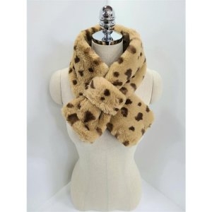  이쁜 달마시안 고리 퍼 머플러 7596723