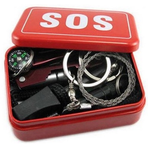SOS 서바이벌 다용도 키트