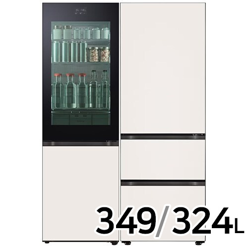 LG전자 오브제컬렉션 노크온 Q343GIB183 + Z333GBB122S