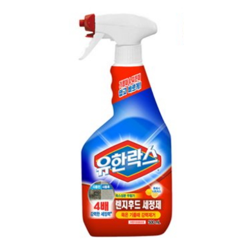 유한양행 유한락스 렌지후드 세정제 500ml (1개)
