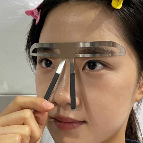 [불명] 눈썹 그리기 가이드 눈썹틀 일자형