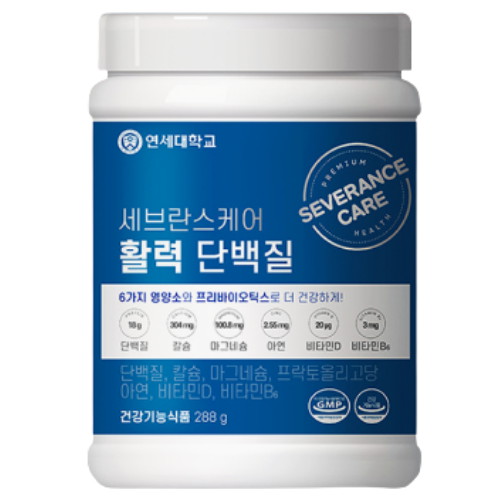 연세생활건강 세브란스케어 활력 단백질 288g (1개)