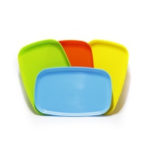 파스텔 직사각쟁반 특대 /식기점판매용 회사단체주문_이미지