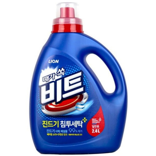 라이온코리아 비트 진드기 침투세탁 일반용 2.4L (4개)_이미지