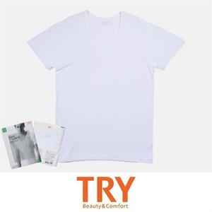 Rly 트라이 면100 빅사이즈 남성 u넥 반팔 런닝 9657634