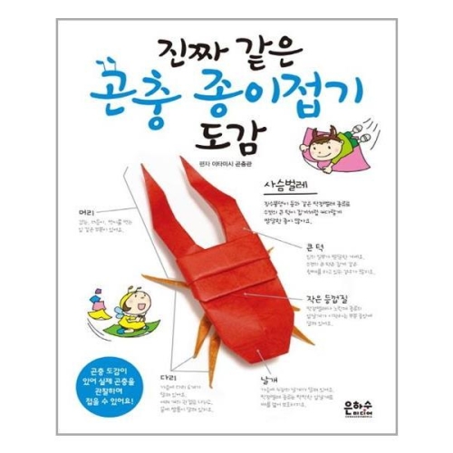 은하수 진짜같은 곤충 종이접기 도감_이미지