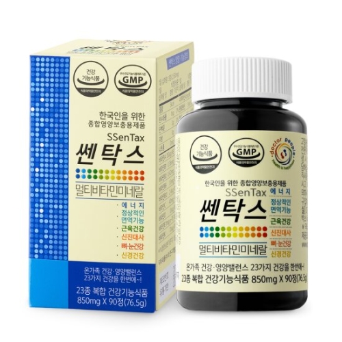 닥터피플 쎈탁스 멀티비타민 미네랄 850mg 90정 (3개)_이미지