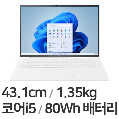 LG전자 2023 그램17 17Z90R-GP56ML