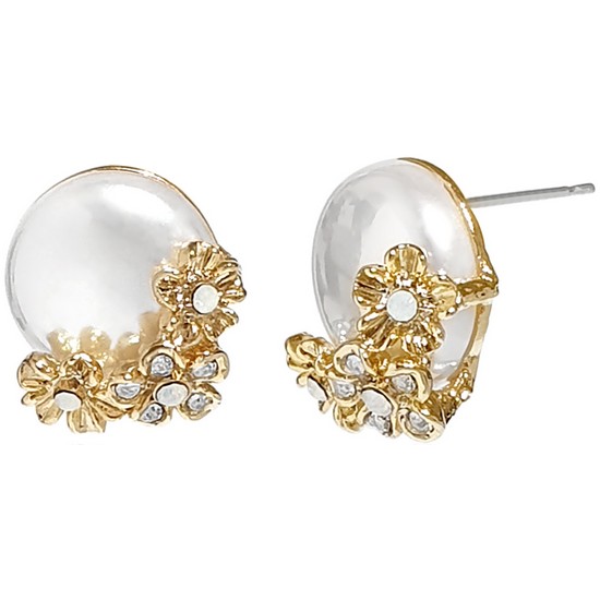 그레이스켈리 드레스 플라워 진주 귀걸이 EZ343