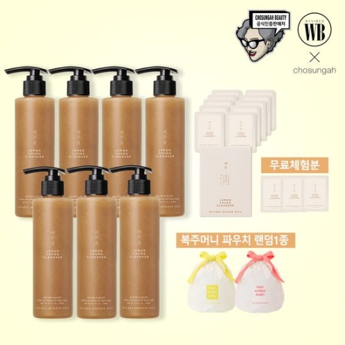 원더바스 조성아 레몬청 클렌저 200ml (7개)_이미지