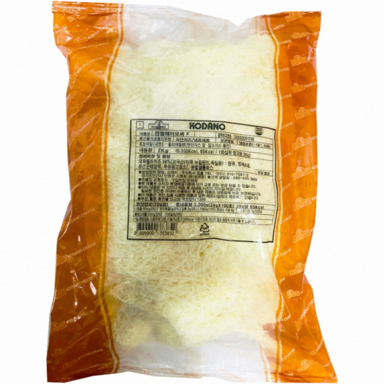 조흥 코다노 엔젤헤어 눈꽃치즈 모짜F 2kg (2개)_이미지