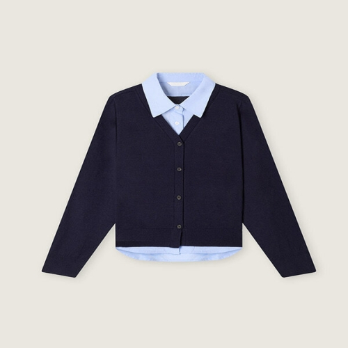 로엠 우븐매칭 카라 스웨터_RMCKF4TR14_이미지