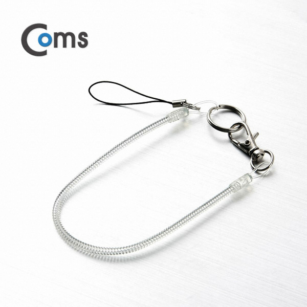 라이트컴 COMS 스프링 스트랩 OD: 3.5mm, 20cm/투명_이미지