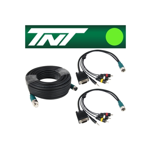 TNT  RGB+스테레오 or 3RCA 분리형(배관용)케이블[31m]