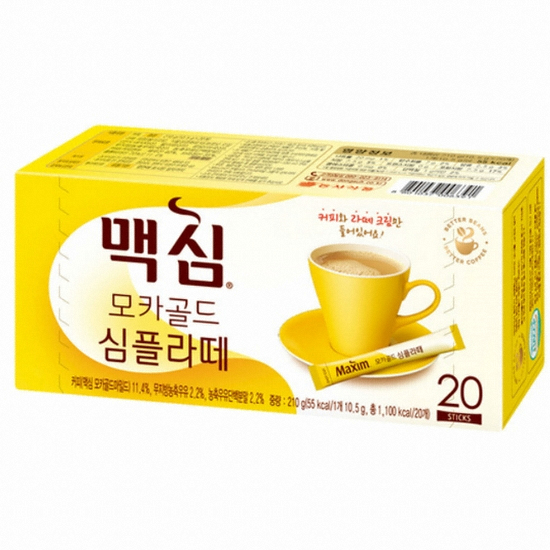 동서식품 맥심 모카골드 심플라떼 20개입 (1개)
