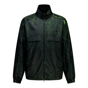 UFC SPORT 라이트닝 릴렉스핏 바람막이 자켓 네온옐로우 U4JKV1303NY_이미지