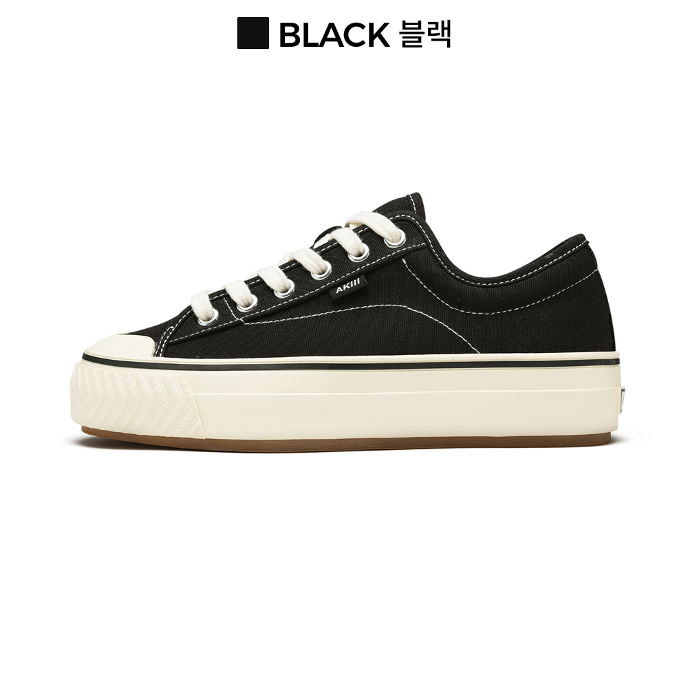남녀 데일리 스니커즈. 볼드 베이직 블랙 AKAKFUS0323Z 230