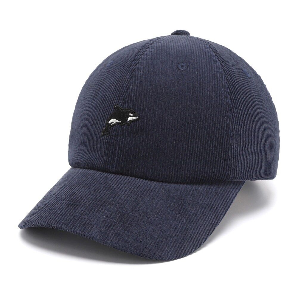 내셔널지오그래픽 동물 와펜 코듀로이 볼캡 NAVY N263AHA030