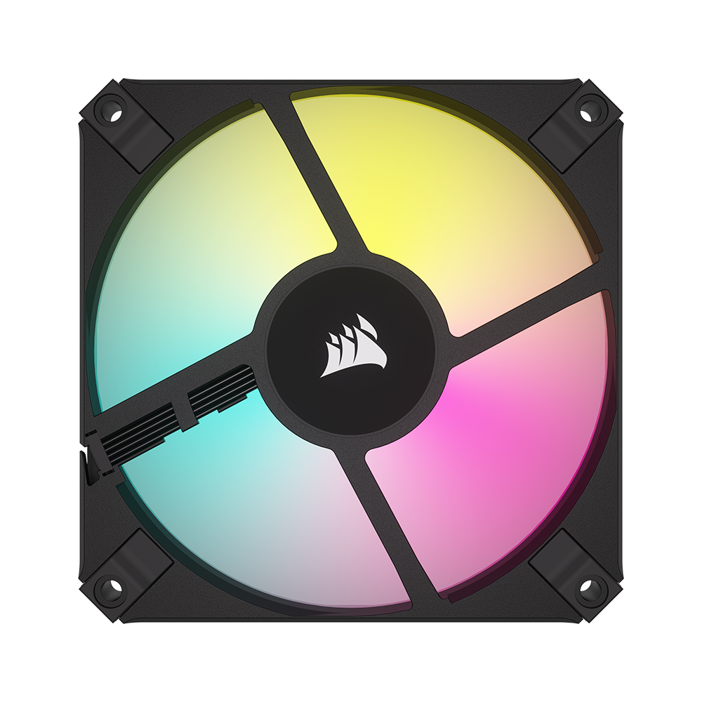 CORSAIR iCUE AF120 RGB SLIM (2팩, 블랙)_이미지