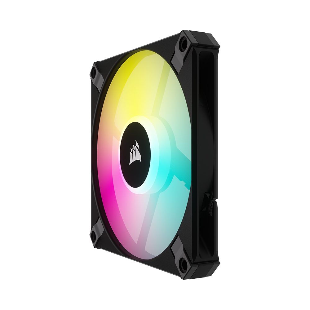 CORSAIR iCUE AF120 RGB SLIM (2팩, 블랙)_이미지