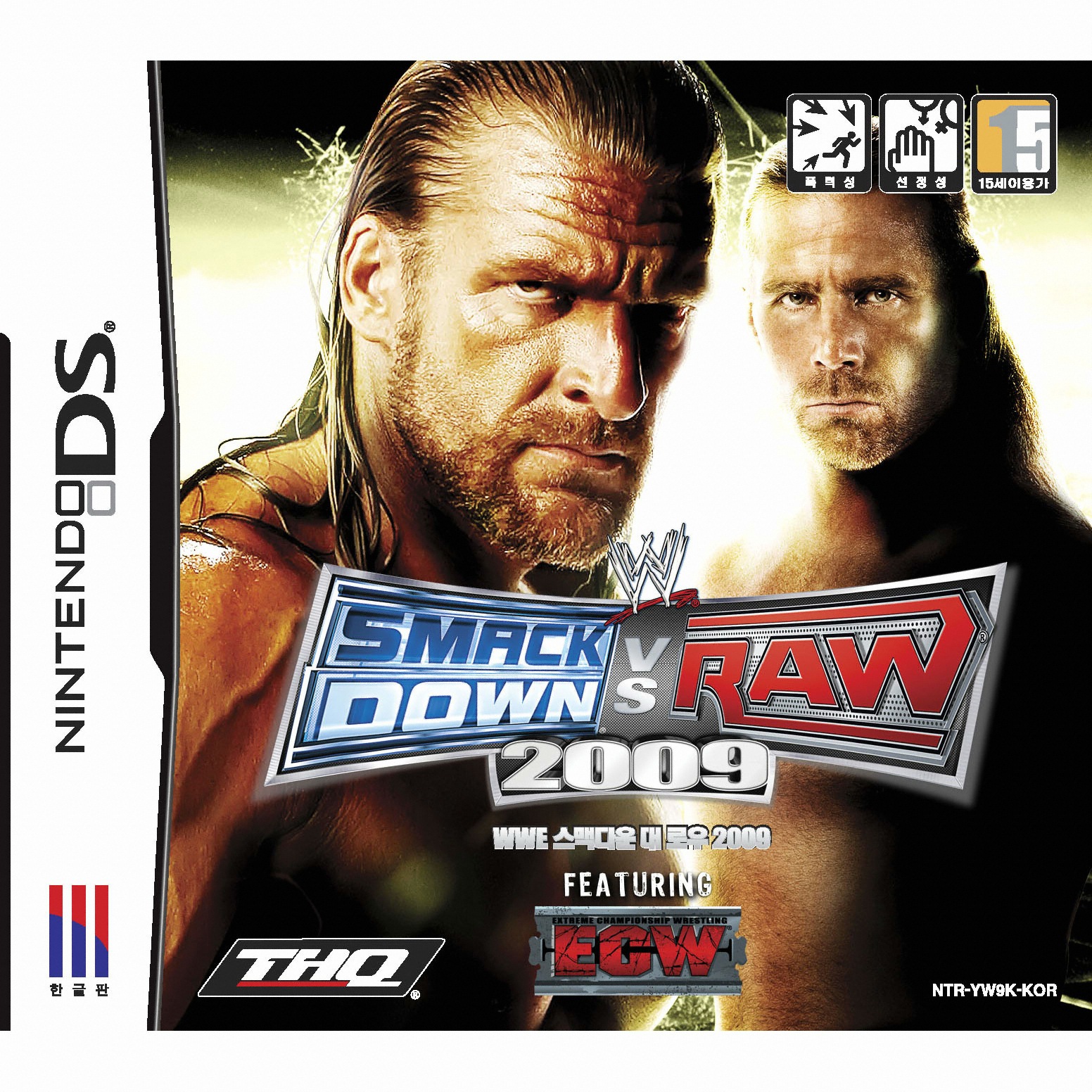 THQ WWE 스맥다운 VS. 로우 2009 NDS