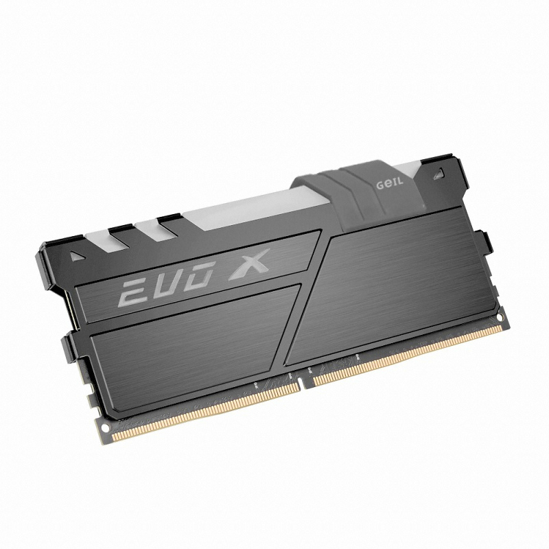 GeIL DDR4-2400 CL17 EVO X GUNMETAL RYZEN RGB 패키지 (8GB(4Gx2))_이미지