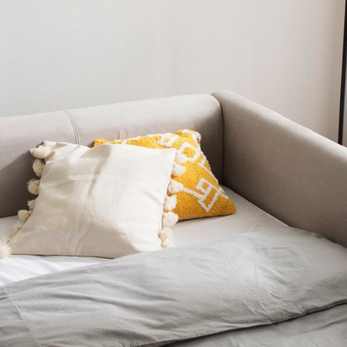 장인가구 아토 아쿠아텍스 이지클린 저상형 침대 Q (매트별도)_이미지