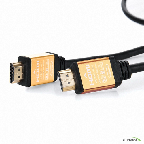 마하링크 Ultra HDMI Ver2.0 골드 케이블 (ML-H2H012, 1.2m)_이미지