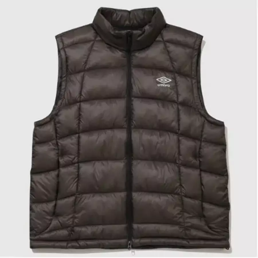 엄브로 엑스레이 경량 패딩 베스트 UR421CPVO1 MUD BLACK