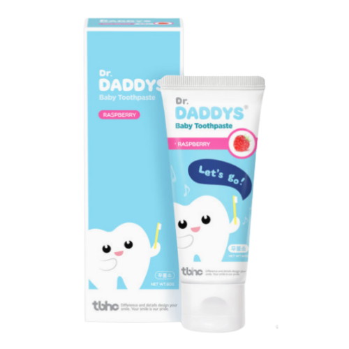 케이보은제약 닥터데디스 베이비 라즈베리향 무불소 치약 60g (2개)_이미지