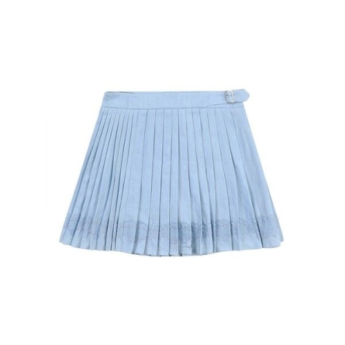 에꼴드파리 레이스 플리츠 스커트_RB27DSA001Z_이미지