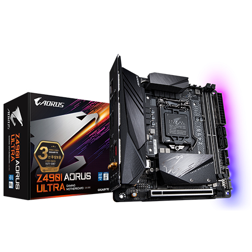 GIGABYTE Z490I AORUS ULTRA 제이씨현