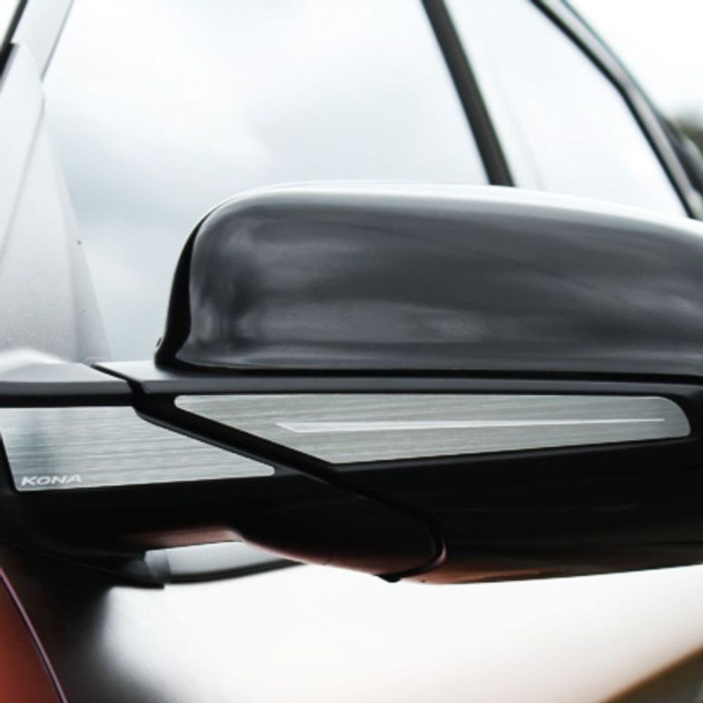 카이만 메탈 사이드미러 가니쉬