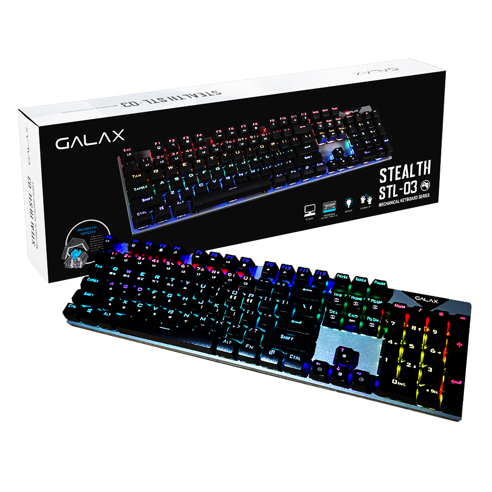 갤럭시 갤라즈 GALAX EX-03 게이밍 기계식 키보드_이미지