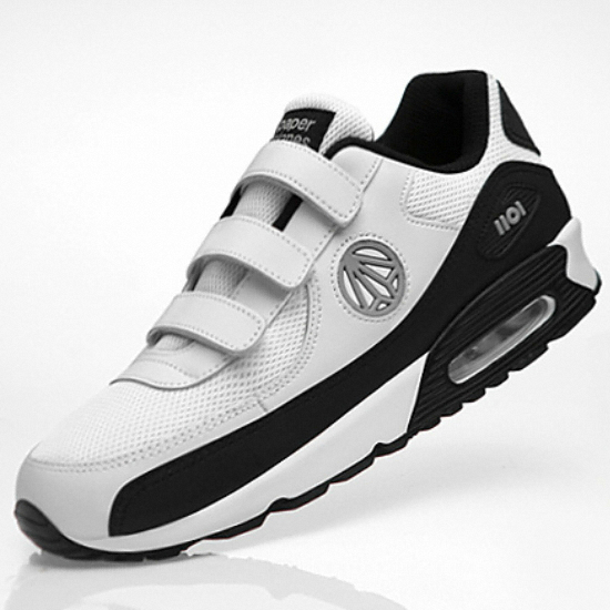 벨크로 에어운동화 PP1408 (화이트그레이블랙)