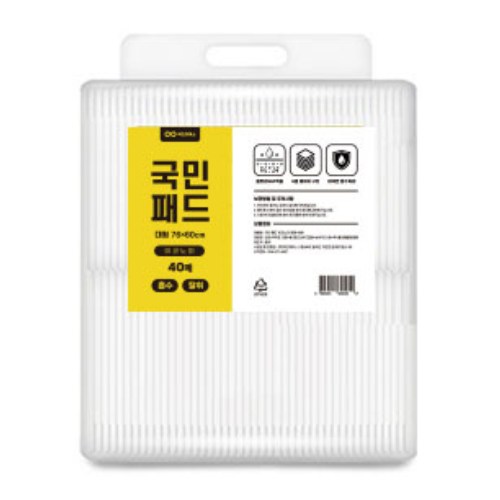 국민커머스 국민패드 이코노미 대형 40매이미지입니다. 누르면 해당 게시물로 새창이동합니다.