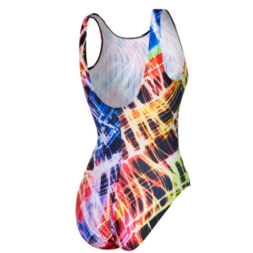 아레나 여성 리플렉트 원피스 U백 A4SL1PL64MLT_이미지