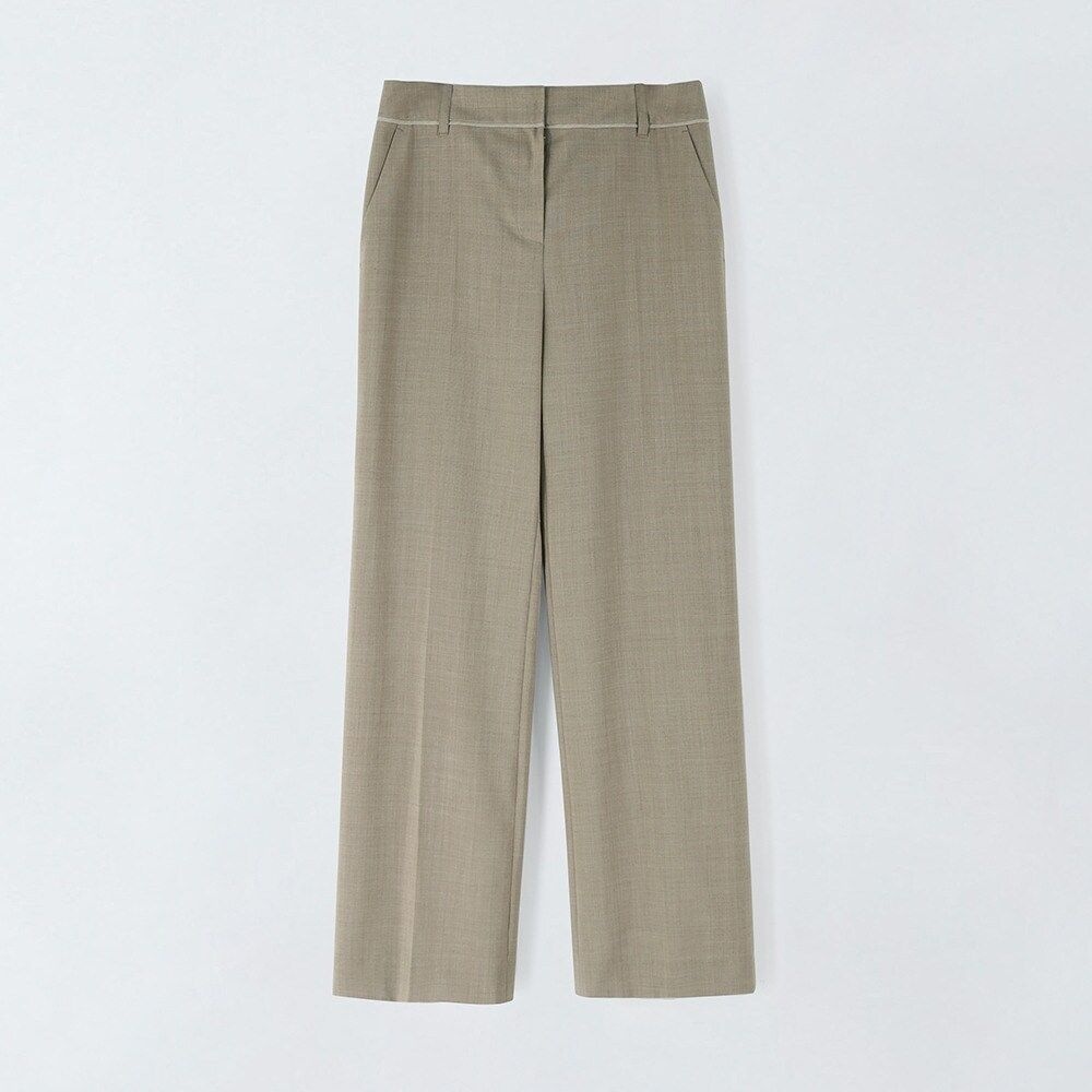 앤클라인 썸머 울 블랜디드 스트레이트 슬렉스 N5HM37_이미지