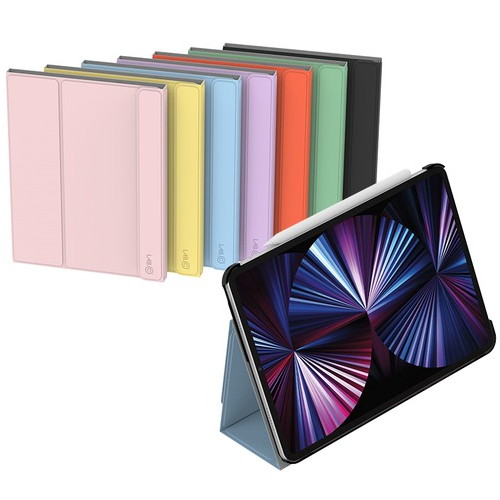 LAB.C iPad Pro 12.9 5세대 슬림핏 마카롱 스마트 커버 케이스_이미지