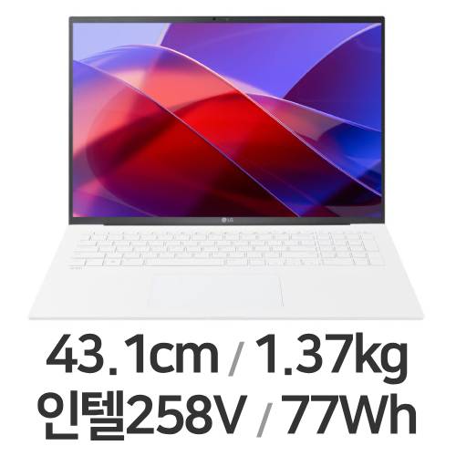 LG전자 2025 그램17 17ZD90TL-GX79K (SSD 256GB)