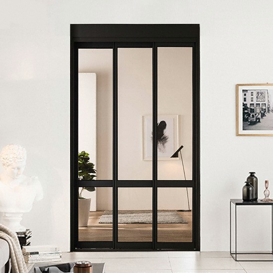 에넥스 ENNEE 샤인 브론즈 슬림도어 디바이드 중문 (~1.4m)_이미지